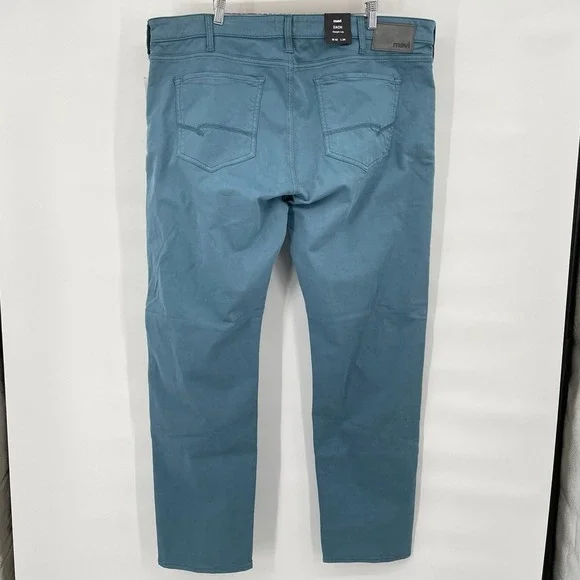 NEW Mavi Zach Straight Leg Mens Pants Size 42x34 Bluestone Twill - Picture 5 of 9